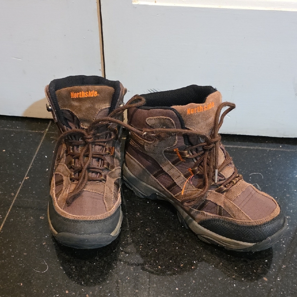 Northside Brown and Orange Outdoor Boots